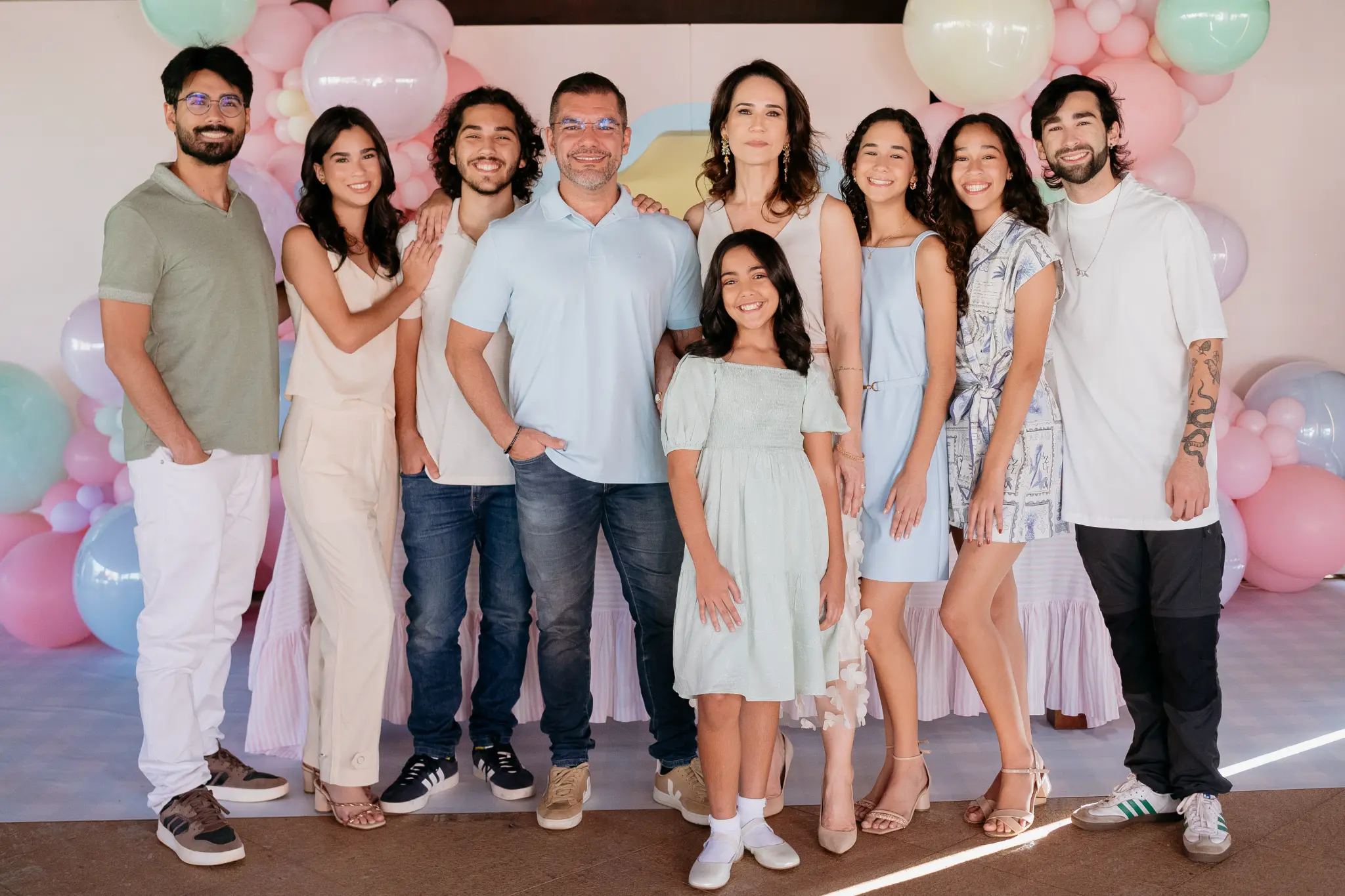 Julyana Caiado e Família